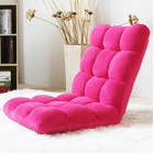 Varossa Versatile Adjustable Recliner Sofa Couch Yoga Chair (Large, Pink)