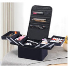 Professional Portable Folding Beauty Case Makeup Bag Cosmetics Box Travel Organiser