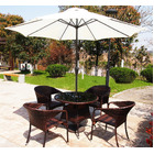 Alfresco 3m Steel Outdoor Umbrella (White)