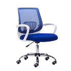 Deluxe Mesh Ergonomic Office Chair with Lumbar Support (Blue)