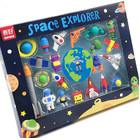 Space Explorer Eraser Set - 21 Erasers