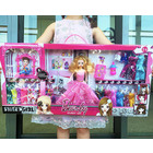 Large Dolls & Clothes Girls Play Gift Set