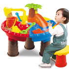 2 In 1 Sand and Water Play Toy Activity Table & Stool Set