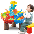 2 In 1 Sand and Water Play Toy Activity Table & Stool Set
