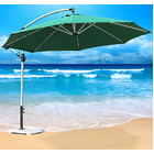 3m Aluminium Cantilever Outdoor Umbrella (Green)