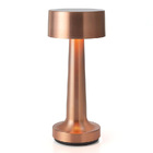 Luxe Designer LED Table Lamp Cordless Touch Sensor Night Light (Rose Gold)
