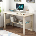Stardom Computer Desk with Shelf (White Oak)