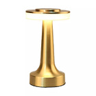 Luxe LED Table Lamp Portable Cordless Touch Sensor Night Light (Gold)