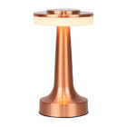 Luxe LED Table Lamp Portable Cordless Touch Sensor Night Light (Rose Gold)
