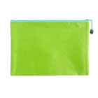 A4 File Bag Pencil Case Document Pocket Stationery Holder Organizer Waterproof Pouch (Green)