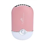 USB Mini Portable Rechargeable Fan Electric Bladeless Handheld Air Cooler for Eyelash