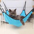 Cat Hammock Comfortable Pet Cage Hanging Bed (Blue)