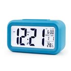 Multifunction Digital Sensor Automatic Light Snooze Desk Alarm Clock (Blue)