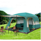 8-10 Person Large Family Camping Tent with Awning