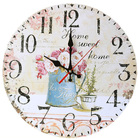 Wooden 30cm Vintage Sweet Home Decor Wall Clock