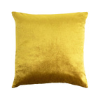 Luxe Velvet Soft Plush Cushion Throw Pillow (Gold Mustard)