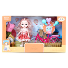 Adorable Doll Playset with Bicycle and Accessories