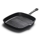 Heavy Duty Non-stick Frying Pan Cast Iron Steak Skillet Induction Cooker BBQ Grill Cookware 