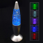 Glitter Motion Lava Lamp USB-Powered Color-Changing Sparkling LED Portable Night Light
