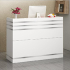 Impressions Reception Desk Counter with Shelves