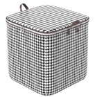XL Huge 100L Zipped Storage Bag Portable Large Capacity Wardrobe Organizer Box