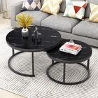 Synergy 2 In 1 Designer Coffee Table (Black)