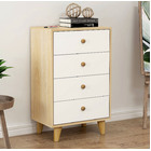 Deluxe Unity Tallboy Chest of Drawers (White)