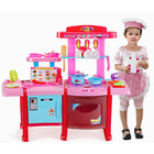 Deluxe Multifunction Kitchen Kids Pretend Play Toy Set