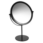 360-degree Rotating Dressing Makeup Vanity Cosmetic Tabletop Mirror (Black)