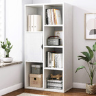 Aura Organizer Storage Display Shelf  Cabinet Closet (White)
