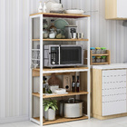 Continental Kitchen Organiser Rack Storage Shelf (Oak)