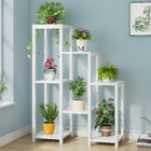 Wonderland Multi-Tiered Garden Plant Stand Planter Shelf (White)