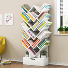 15 Shelving Bookshelf Display Cabinet Shelf Bookcase Organizer (White)