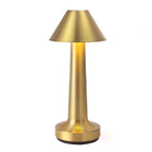 Luxe Designer LED Table Lamp Cordless Touch Sensor Night Light (Gold)