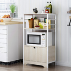 3-Level Arena Organizer Kitchen Storage Cabinet Shelf (White Oak)