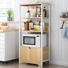4-Level Arena Organizer Kitchen Storage Cabinet Shelf (Oak)