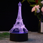 Eiffel Tower LED Colour-Changing Night Light Lamp