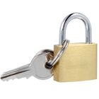 Brass Padlock Waterproof Security Lock with 3 Keys