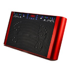 Music & Lights XL Fitness Vibration Machine (Red)