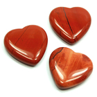 Red Jasper Heart Stone Crystal Natural Gemstone