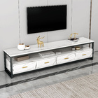 Synergy Lush Marble Look TV Cabinet (White)