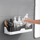 Space-Saving Waterproof Bathroom Storage Shelf Home Organizer Bath Rack Shower Wall Holder 