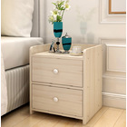 Varossa Classic Bedside Table / Chest of Drawers (White Oak)