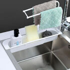 Kitchen Rack Sink Organizer Storage Basket Shelf Sponge Soap Towel Holder