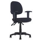 Advanced Premium Heavy Duty 3-Lever Fully Ergonomic Commercial Office Task Chair (Black)