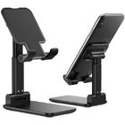 Adjustable Portable Foldable Mobile Tablet Phone iPad Stand Holder (Black)
