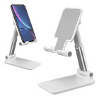 Adjustable Portable Foldable Mobile Tablet Phone iPad Stand Holder (White)