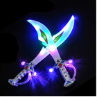 LED Light Up Toy Sword with Flashing Lights and Music