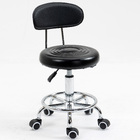 Varossa Multipurpose Essential Office Student Computer Chair Bar Stool (Black)