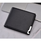Men's Designer PU Leather Wallet (Black)